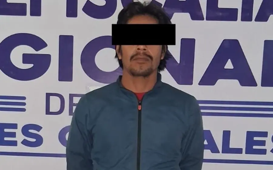 Fotografía de L.R.G., el hombre vinculado a proceso como presunto responsable de apuñalar a un motociclista luego de un incidente vial.