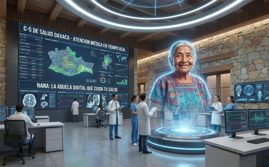 NANA, la abuela digital, es una nueva inteligencia artificial que se integra al sistema de salud de Oaxaca para cuidar a los pacientes.