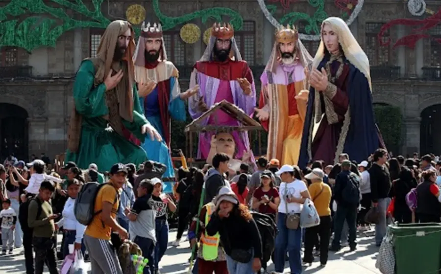 Una imagen simbólica que representa cómo la Navidad no logra borrar las heridas profundas del país, reflejando un sentimiento de melancolía nacional.