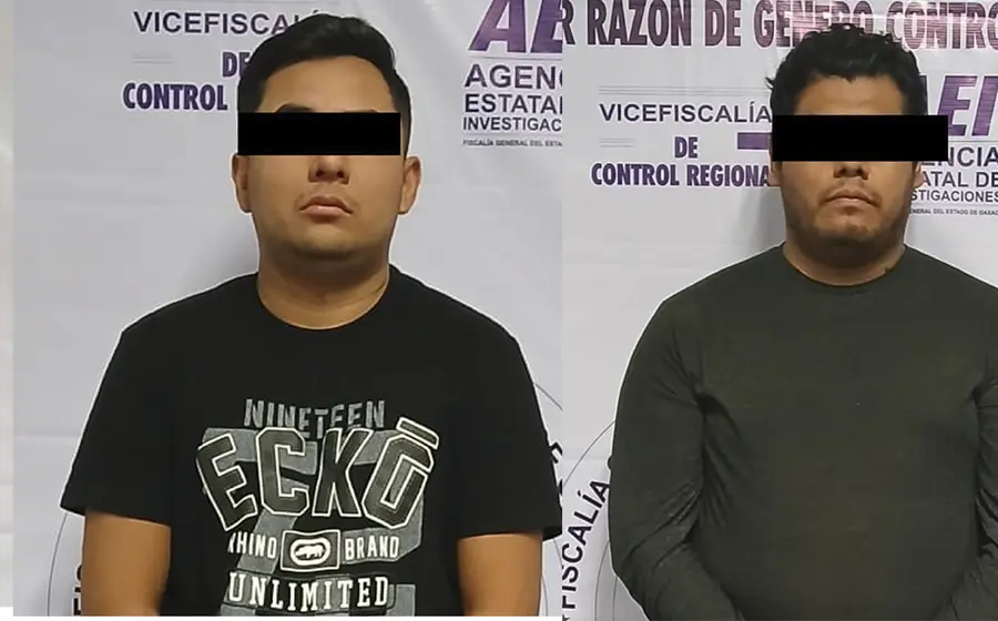Cuatro personas presentadas como presuntas responsables del delito de extorsión, tras ser vinculados a proceso y puestos en prisión preventiva.