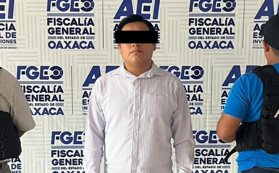 Fotografía del sujeto identificado como I.B.S., quien fue detenido por las autoridades por ofrecer en venta fotografías de contenido sexual.