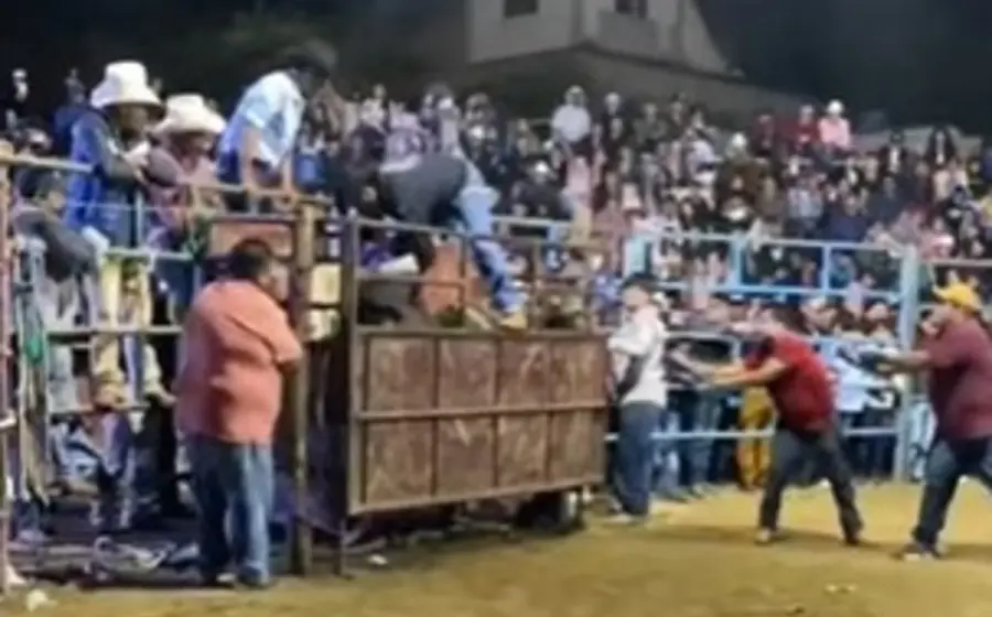 Fotografía de Tomás Bertín, el hombre que fue asesinado durante un jaripeo en la localidad de Coatecas Altas, Ejutla de Crespo.