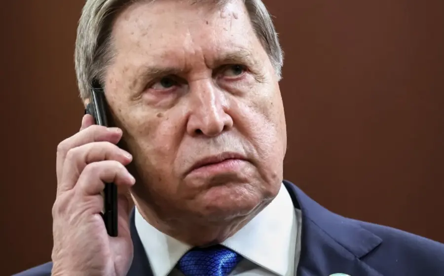 Yuri Ushakov, asesor diplomático de la presidencia de Rusia, en una fotografía oficial proporcionada por el Kremlin Pool.