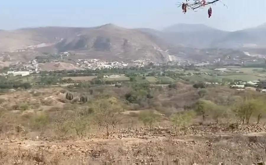 La zona arqueológica de Contlalco que se muestra en un evidente estado de abandono y desprotección, a la espera de una declaratoria presidencial.