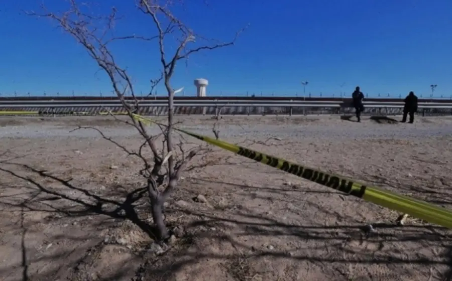 Vista de la zona militar en la frontera de Estados Unidos con México, ampliada por la emergencia nacional declarada por Trump.