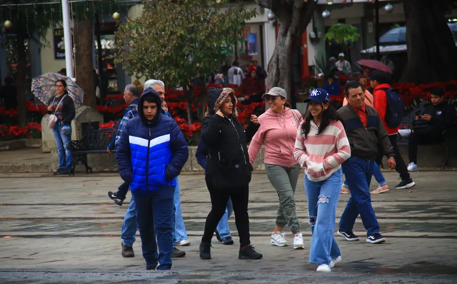 Emilio Morales - bajas temperaturas - frio - lluvia 