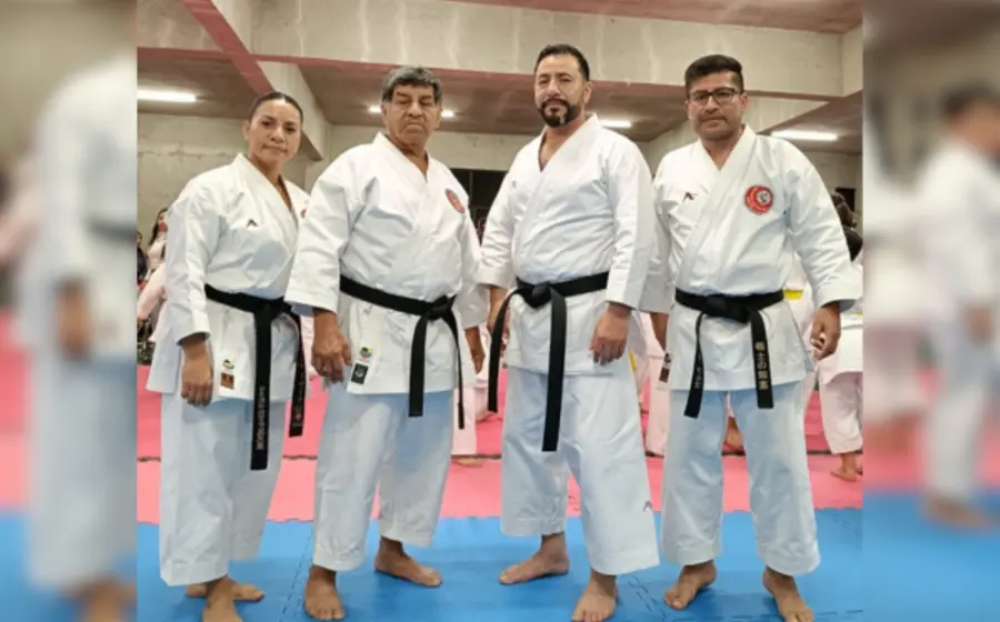 Abigail Medina, José Pliego, Isaías Medina y Héctor Cruz.