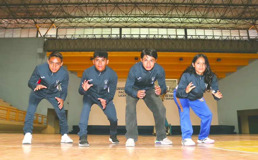 Cuatro luchadores de alta gama tiene la UABJO en su equipo de lucha para este año