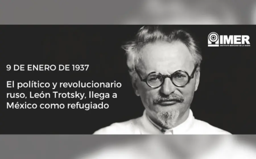 El líder revolucionario llegó al país el 9 de enero de 1937