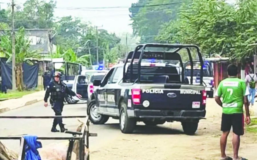 Los policías fueron ejecutados en la colonia Las Limas, a las 07:20 horas de este