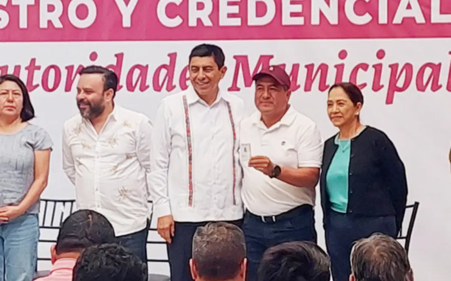 La autoridad de Juxtlahuaca fue acreditada por el Gobierno de Oaxaca.