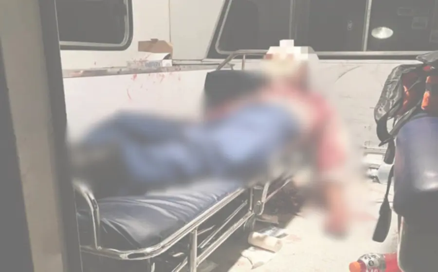 Un hombre adulto perdió la vida cuando era llevado al hospital de Miahuatlán tras ser baleado en San Pedro Mártir Quiechapa, San Carlos Yautepec.