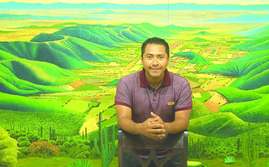 Jarol Moreno, artista.