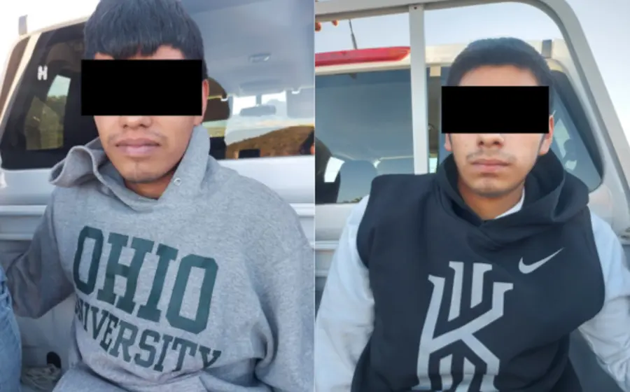 F.M.R.D. y R.U.R.D., fueron detenidos en cumplimiento a una orden de aprehensión como presuntos responsables del crimen de dos hermanas.