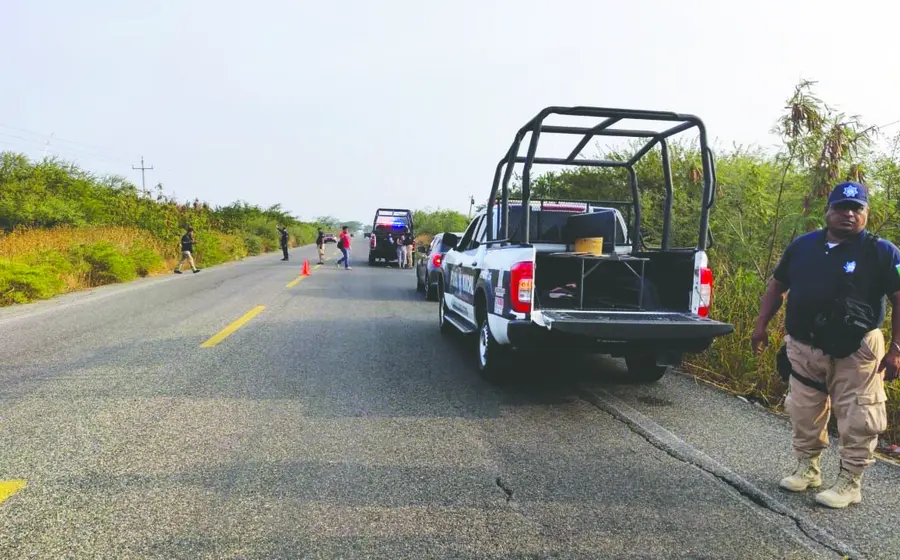 Las autoridades arribaron al lugar ubicado en la carretera Juchitán-La Ventosa.