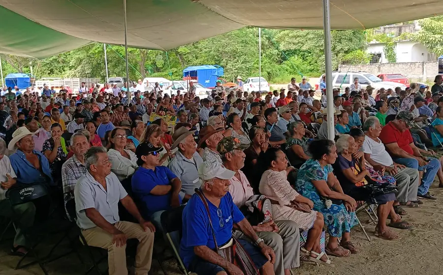 El presidente del Comisariado de Bienes Comunales, Isaías Cruz Martínez.