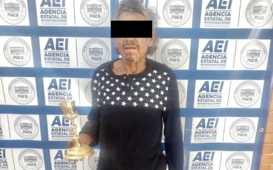Pieza robada con más de 100 años de antigüedad.