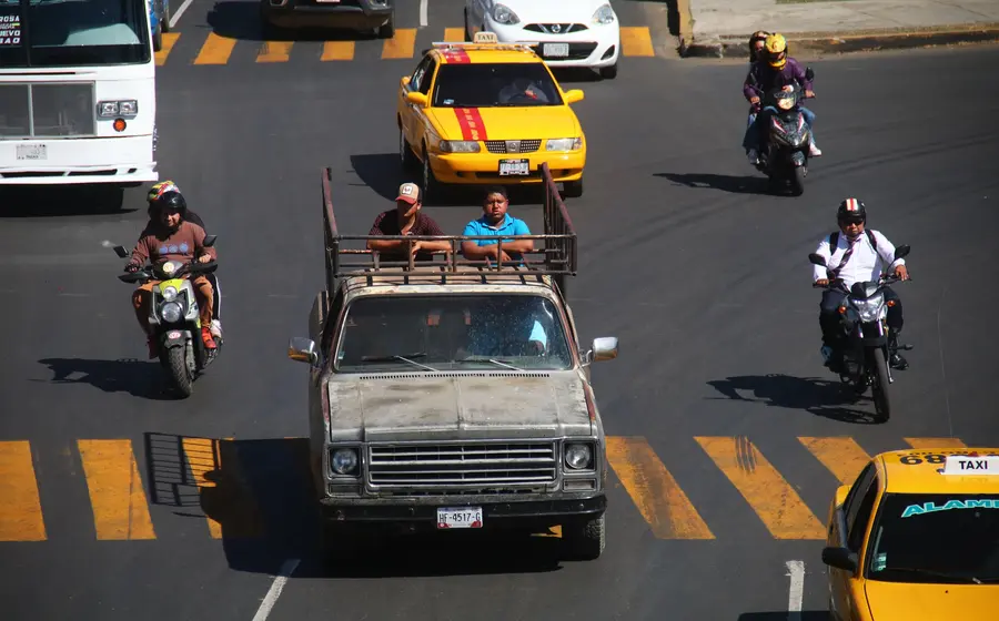Destacan que en Oaxaca se registraron mil 395 colisiones de vehículos de motor durante el año 2023.