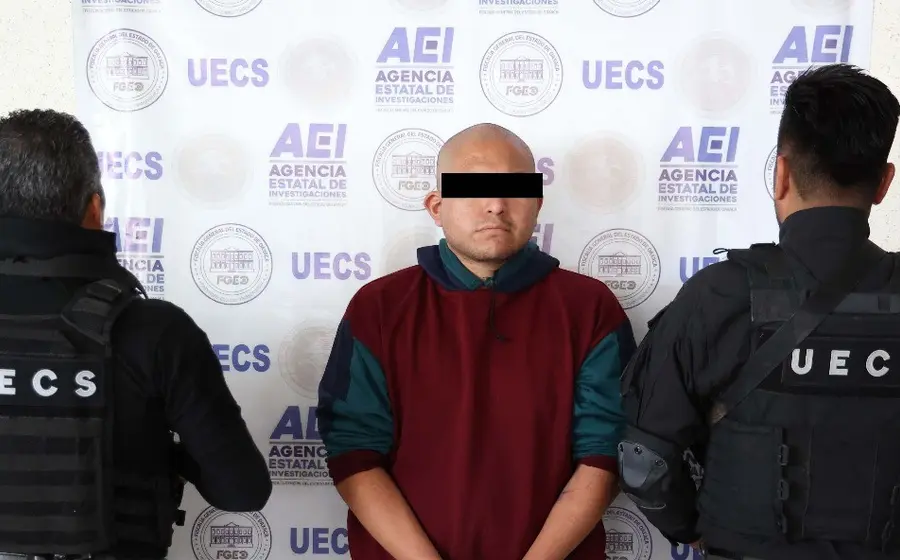 J.J.N, el presunto doble feminicida fue detenido en Tlaxiaco.