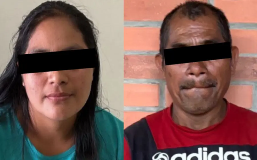 La pareja fue vinculada a proceso y quedó en prisión preventiva.