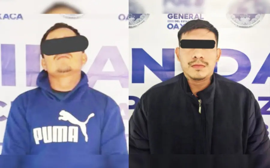 Andrés M.M, y Arturo L.M., acusados de secuestro ocurrido en Juchitán de Zaragoza y son presuntos sicarios del Cromo.