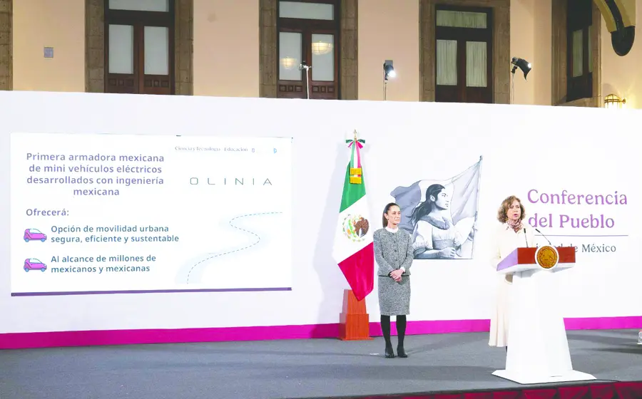 El objetivo es tener armadoras regionales en diferentes estados de la República que permita proveer vehículos eléctricos a bajo costo, resaltó Sheinbaum Pardo.