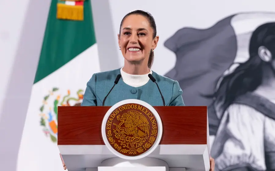 Reconocen en Amazon Web Services el liderazgo de la Presidenta de México al ser la primera mujer en ocupar este cargo en la historia del país.