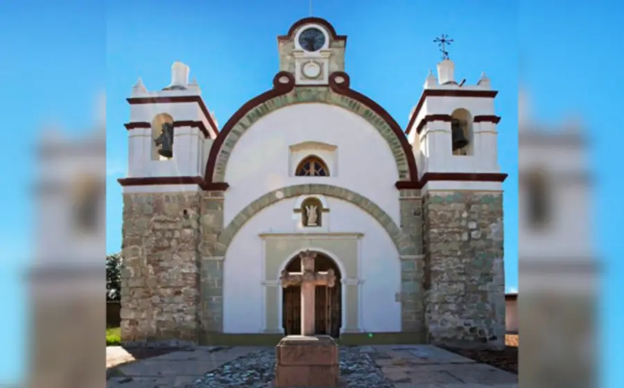 Templo de San Andrés Zautla.