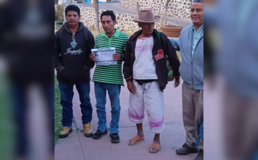 El reencuentro del joven con su padre y hermano se dio el pasado 18 de febrero