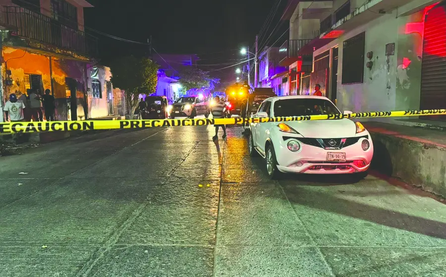 El ataque armado se registró en la Sexta Sección de Juchitán, donde fue acordonado por elementos policiacos.