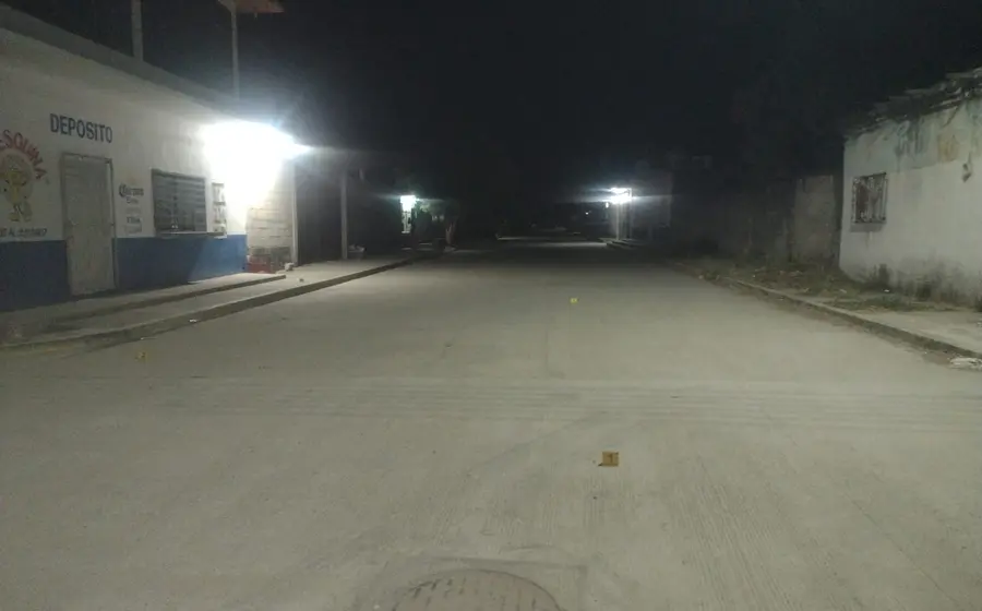 Los hechos violentos se registraron en el barrio Huachaco de Chahuites.