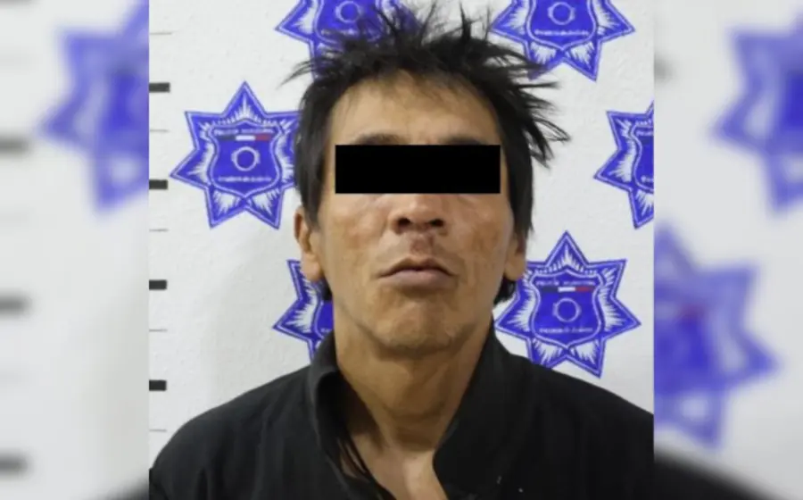 Policías detuvieron a Guadalupe N., como presunto responsable de la agresión.