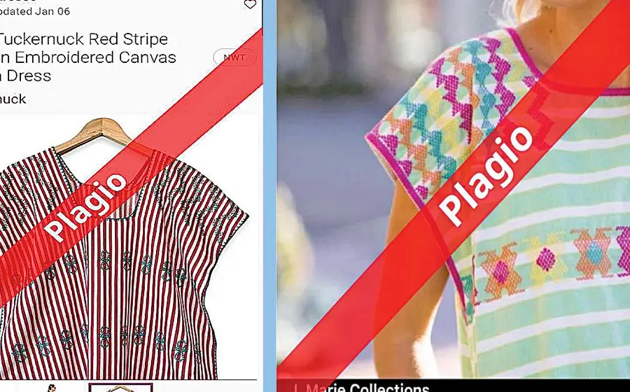 Artesanas de San Juan Colorado expresan su repudio contra las marcas J. Marie Collections y Tuckernuck”.