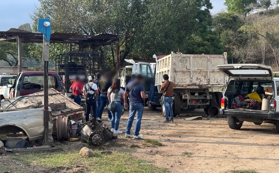 El camión volteo está involucrado en un homicidio culposo.