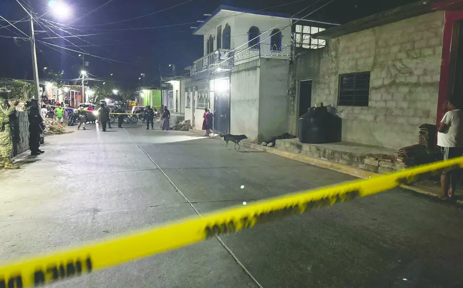 Los hechos violentos se registraron en la Séptima Sección de Juchitán.