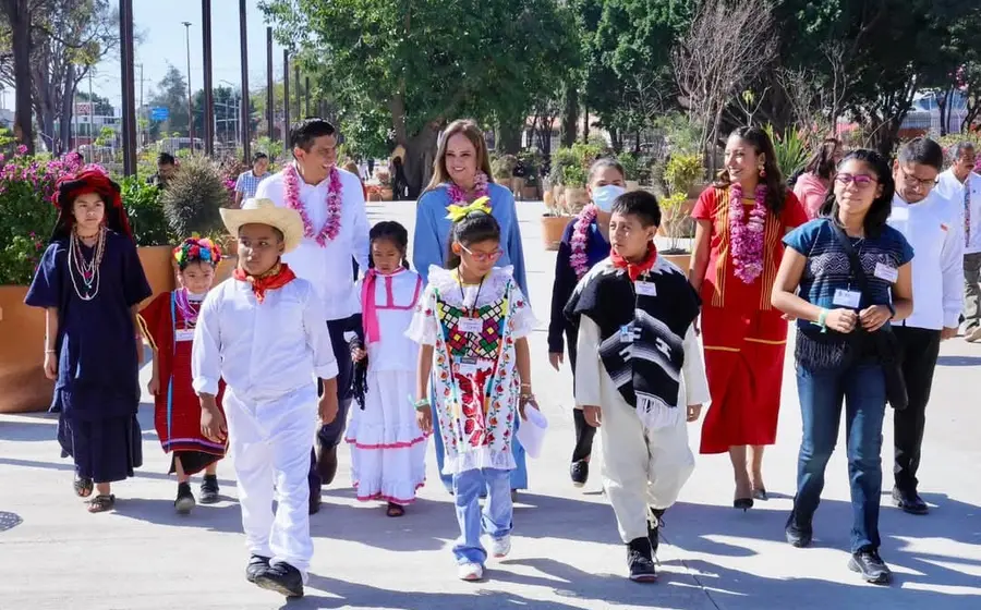 Jara Cruz inauguró el Diálogo Intergeneracional: Derechos de las Niñas, Niños y Adolescentes Indígenas y Afromexicanos para la creación del Plan Nacional de Desarrollo 2025-2030.