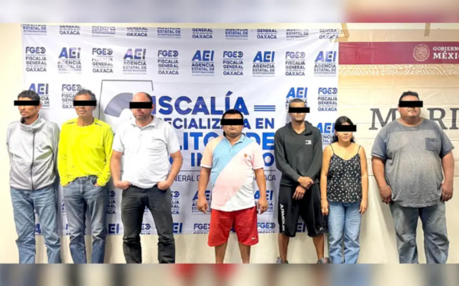 Siete personas fueron detenidas en el Istmo de Tehuantepec, acusados de narcomenudeo.