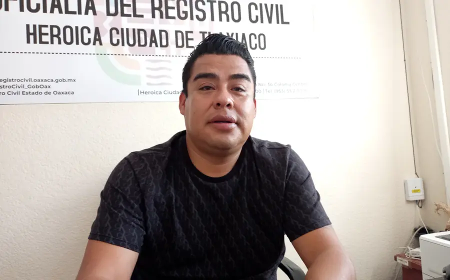 El oficial del Registro Civil señala que disminuye el número de registros para enlace matrimonial en bodas colectivas.