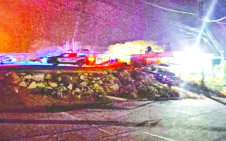 Un domicilio de la colonia Primero de Mayo, fue el escenario de la tragedia.