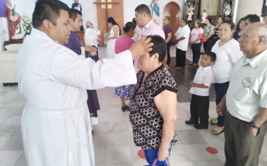En Tehuantepec se celebra el Miércoles de Ceniza con el que principia la Cuaresma.