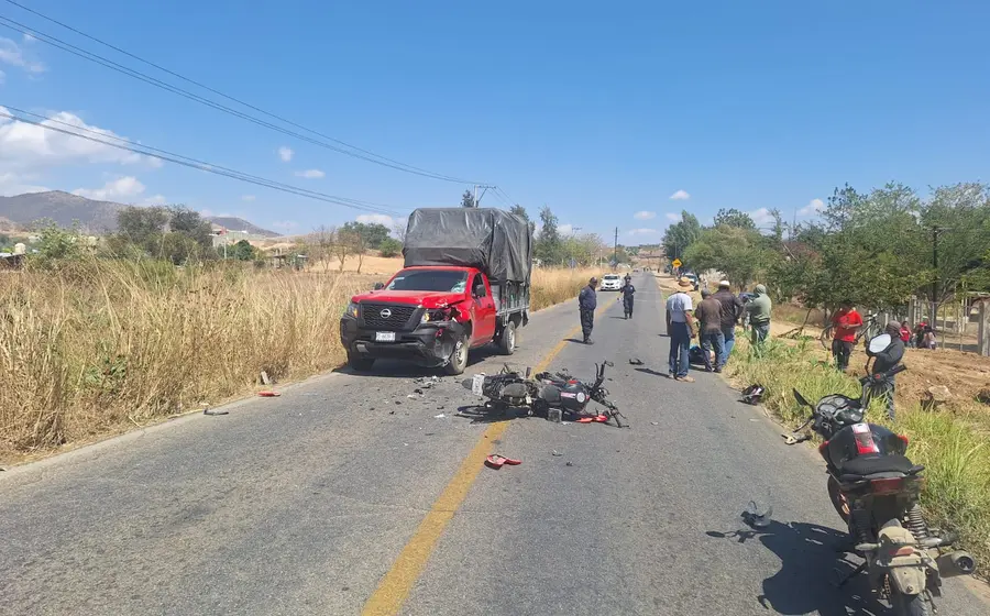 El trágico percance ocurrió en la carre- tera de Oaxaca a Puerto Escondido, en  Santa Gertrudis, Zimatlán de Álvarez.