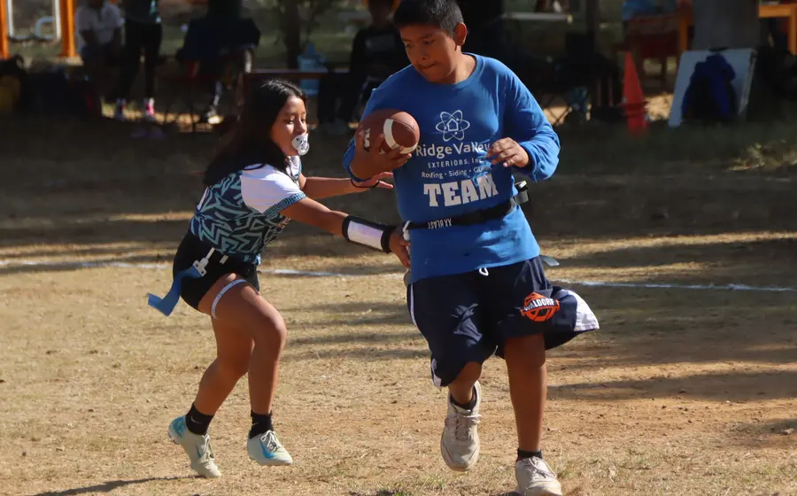 Cuilápam de Guerrero, sede del Primer Torneo de Football Flag. 