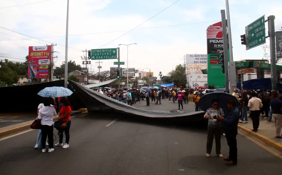 Durante varias horas mantuvieron cerrados los cruces más importantes.