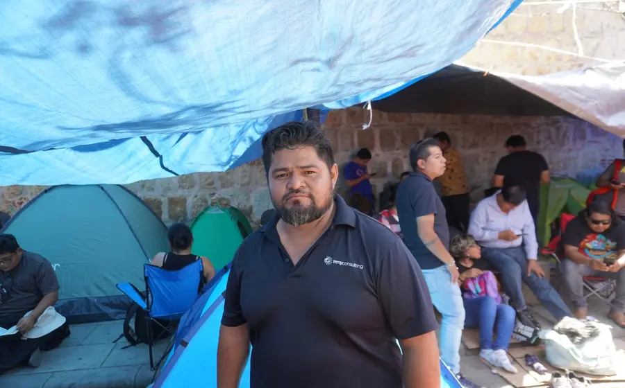 Andy Aguilar enfatizó que la reforma a la Ley del ISSSTE afectaría gravemente sus derechos laborales.
