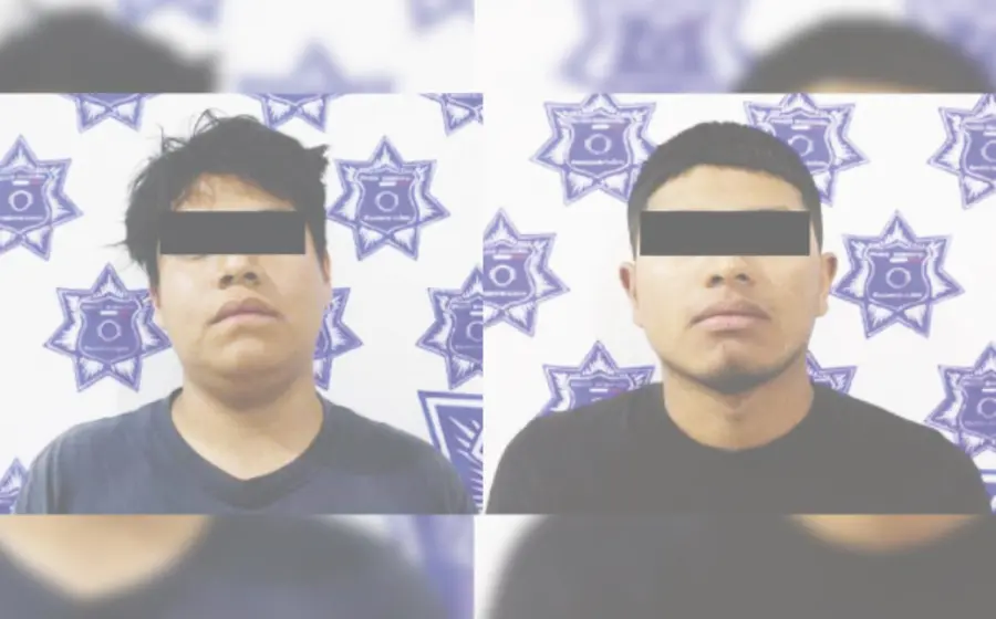 Isaí N. y Rodrigo N., fueron detenidos por policías municipales en el centro de la ciudad al ser acusados de robar una motocicleta.