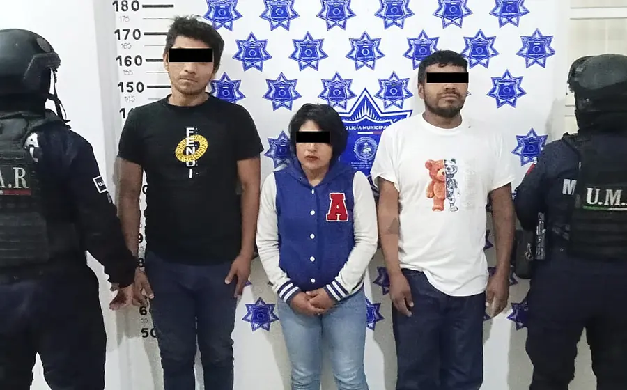 Las tres personas detenidas en el Mercado de Abasto quedaron a disposición de la autoridad ministerial.