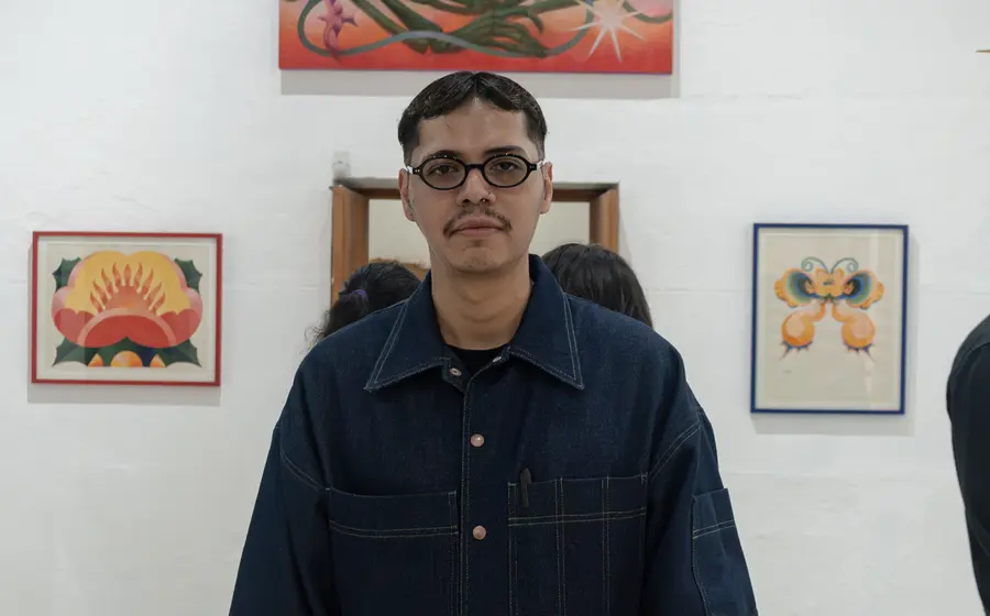  César Canseco (Villa de Etla, Oaxaca, 1991), artista contemporáneo.