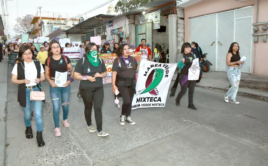 Preparan marcha del 8M en Huajuapan.