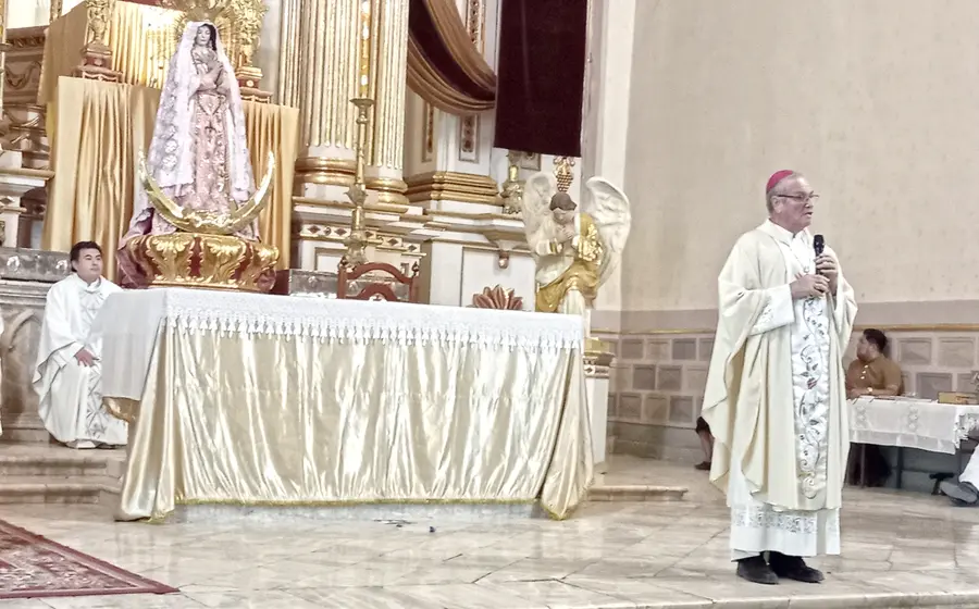 El arzobispo de Antequera, Pedro Vázquez Villalobos, dijo que todas las pertenencias de la Sagrada Imagen están bajo resguardo.