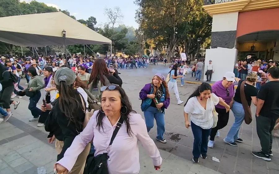 Este lunes el GESMujer condenó la acción del gobierno del estado en contra de la manifestación feminista